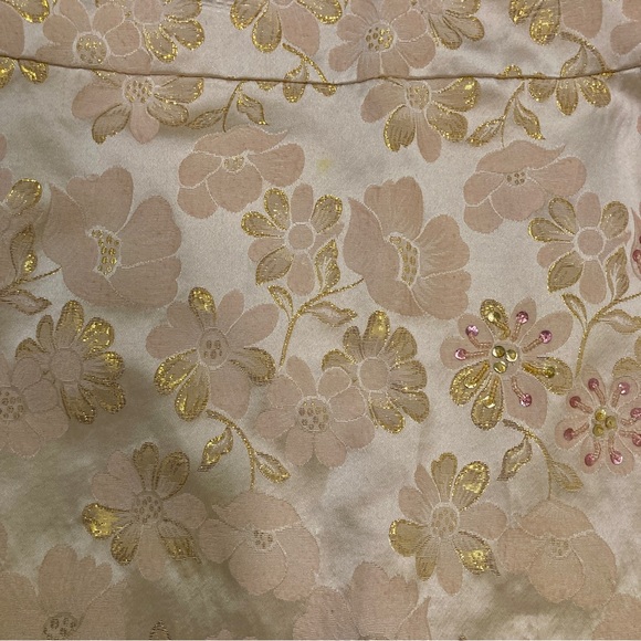 Banana Republic Pencil Skirt With Sequined Floral Embroidery - Size 0 - Picture 11 of 11